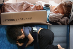 【飛行機で子供のベッド】フットレスト型フライトットとケース型ジェットキッズ、よく寝るのはどっち? 違いは? おすすめは?