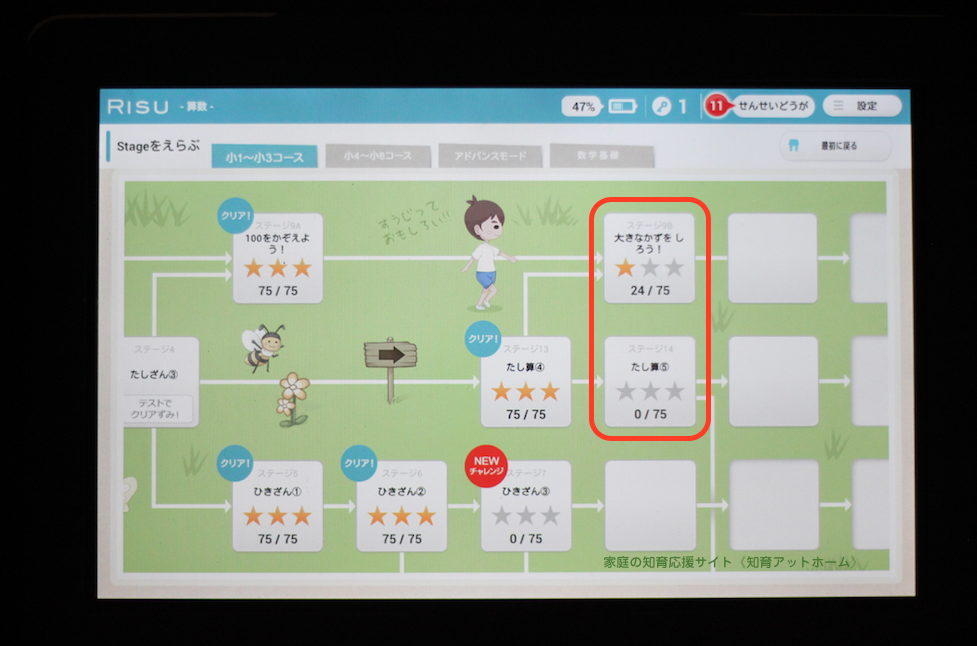 RISU算数 実力テスト
